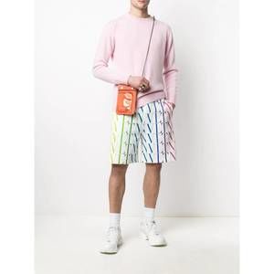 NEW VALENTINO vltn times bermuda shorts in white